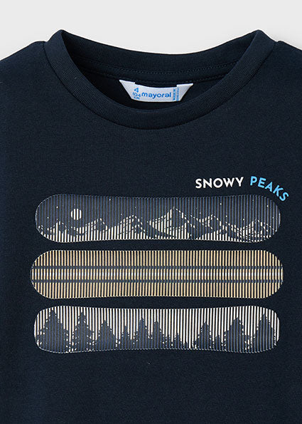 Snowy Peaks shirt for boys