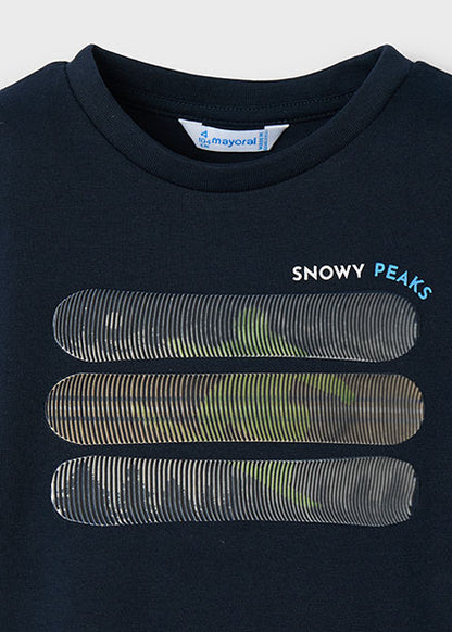 Snowy Peaks shirt for boys