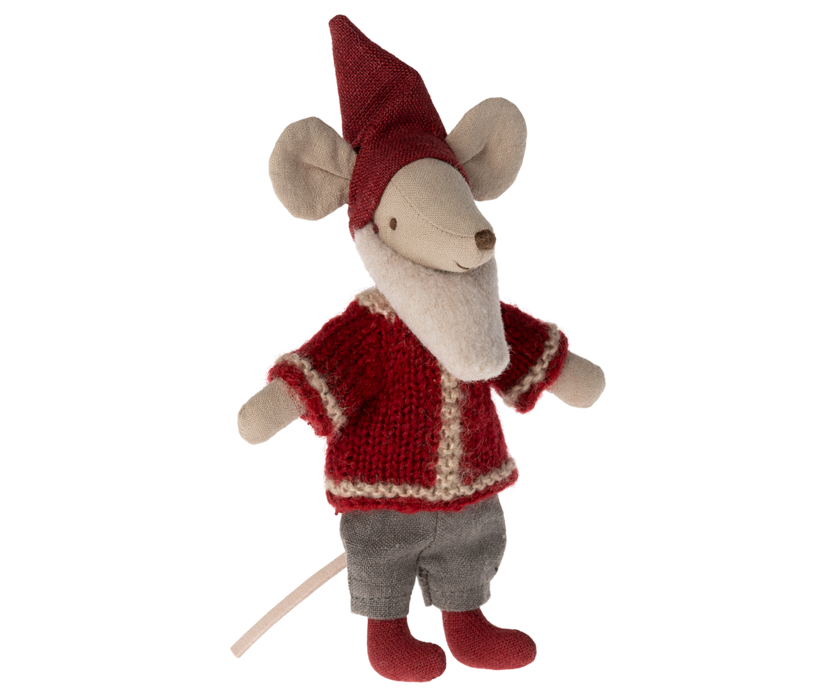 Maileg Santa Mouse