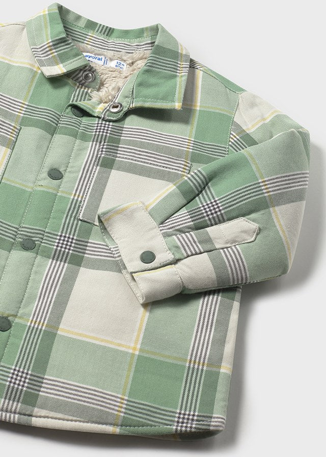 Spruce Plaid Shirt Jacket
