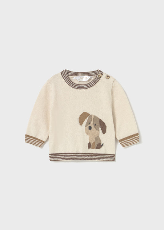 Soft Knit Puppy Sweater