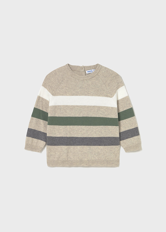 Colorblock Sweater - Chai
