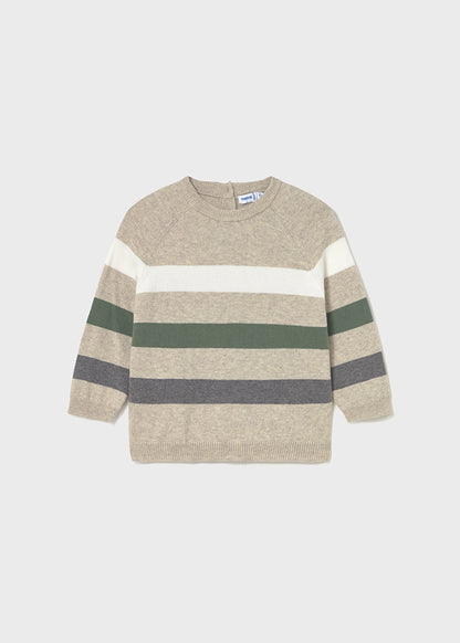 Colorblock Sweater - Chai