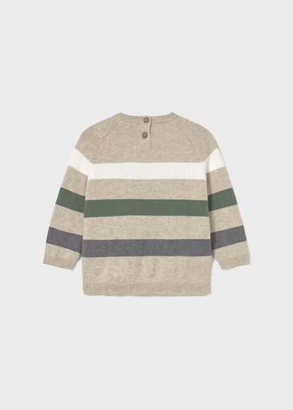 Colorblock Sweater - Chai