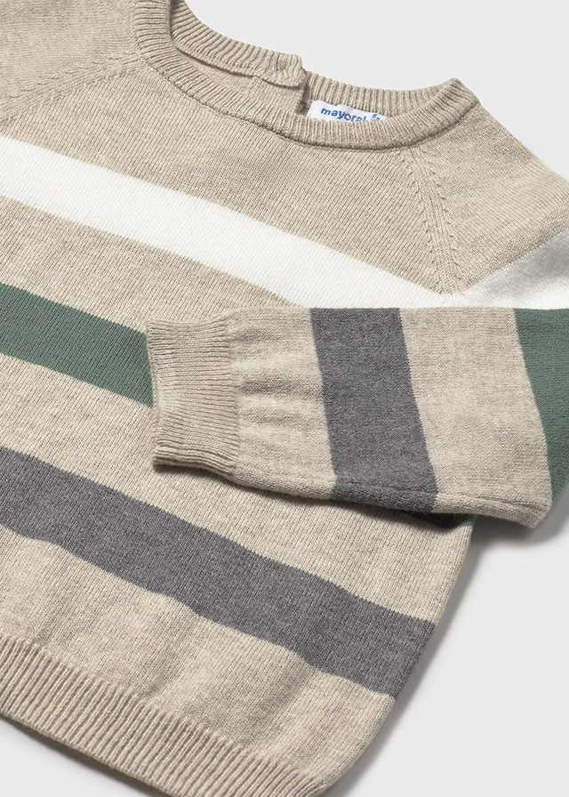 Colorblock Sweater - Chai