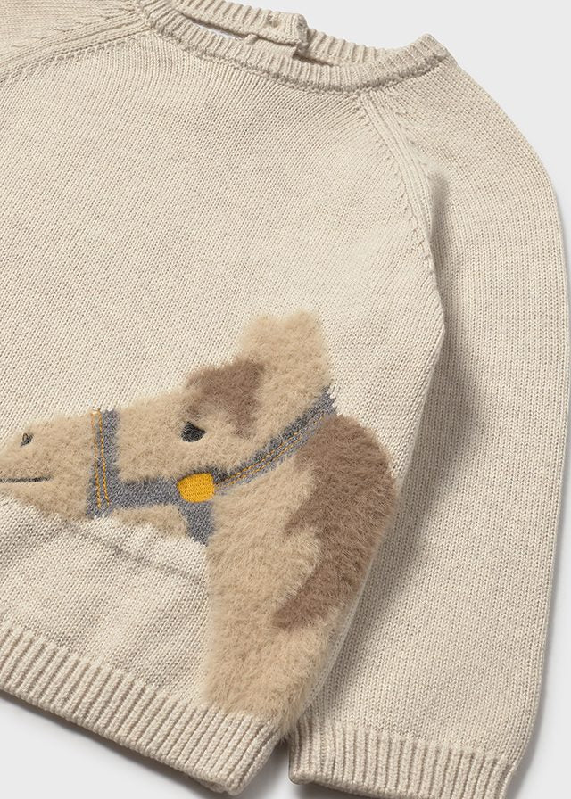 Horse Intarsia Sweater