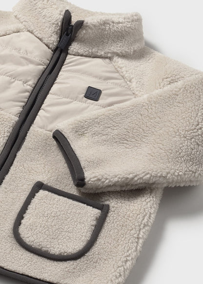 Sherpa Zip Sweatshirt