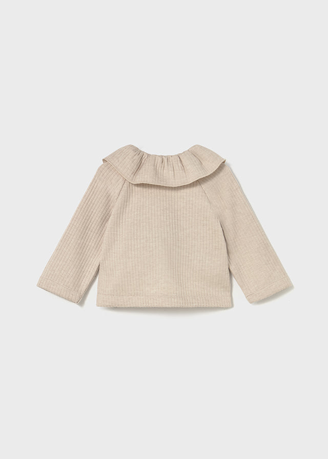 Knit Ruffle Jacket