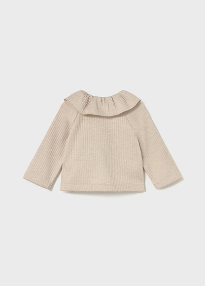 Knit Ruffle Jacket