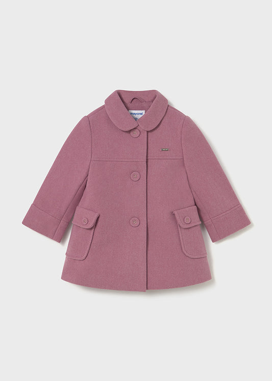 Rose Wool Coat