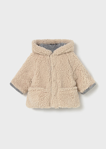 Reversible Shearling Bear Coat