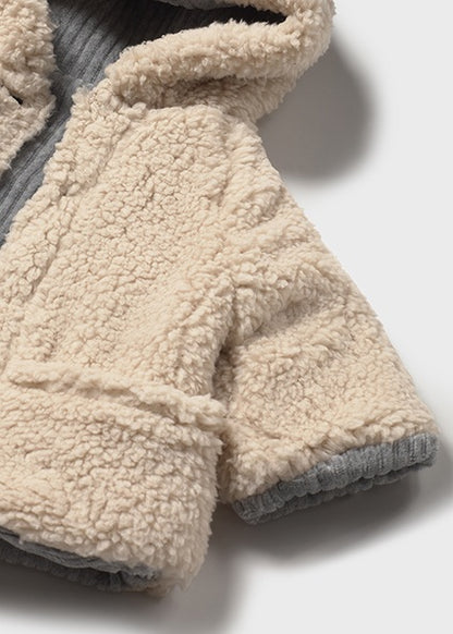 Reversible Shearling Bear Coat