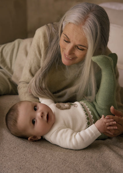 Newborn Knit Pants and Sweater Set