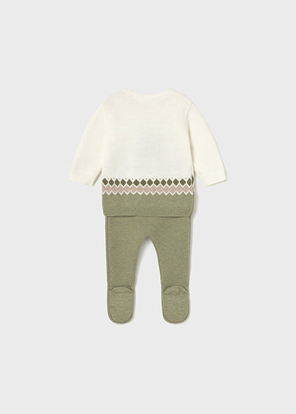 Newborn Knit Pants and Sweater Set