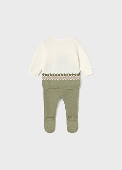 Newborn Knit Pants and Sweater Set