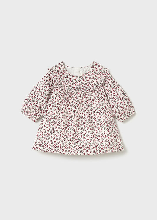 Cherry Velvet Dress