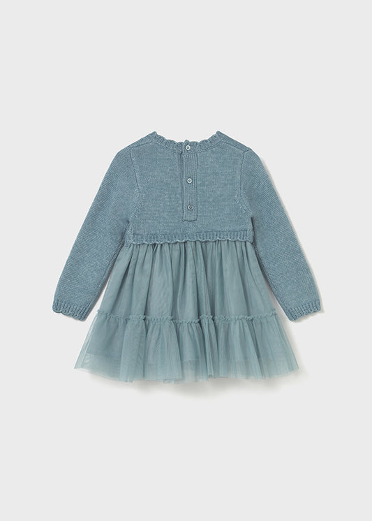 Knit and Tulle Dress