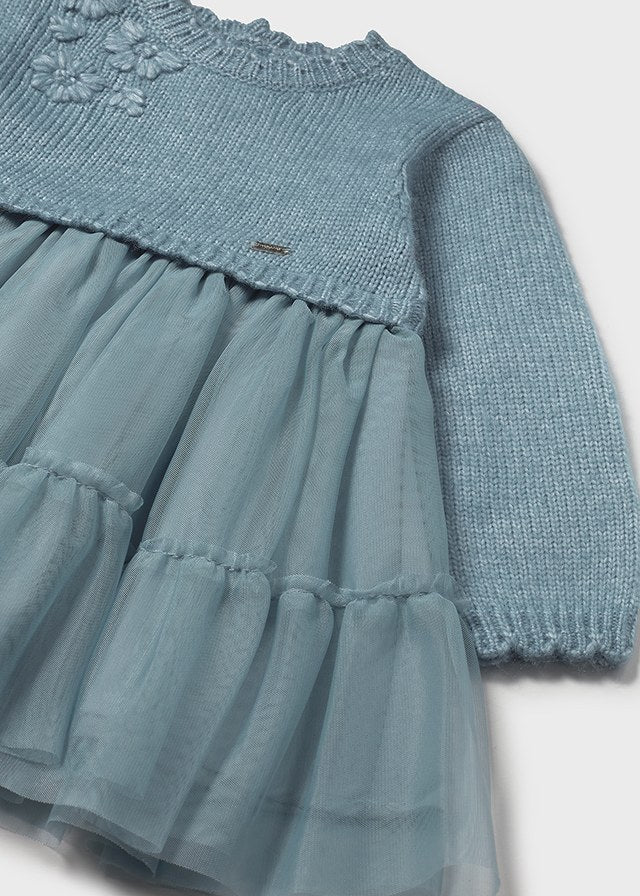 Knit and Tulle Dress
