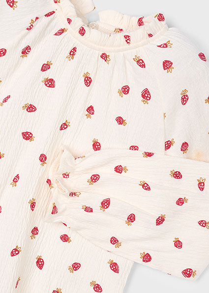 Flowy Bambula Berry Shirt