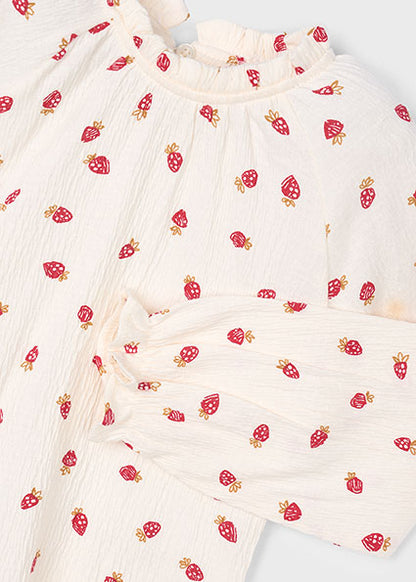 Flowy Bambula Berry Shirt