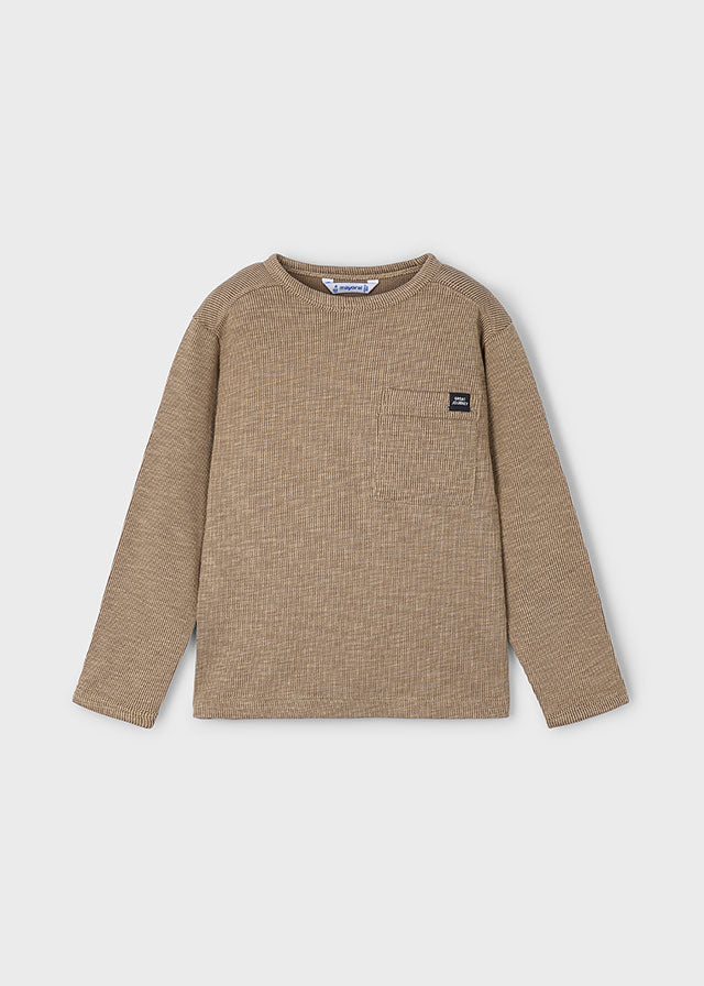 Caramel Knit Tee