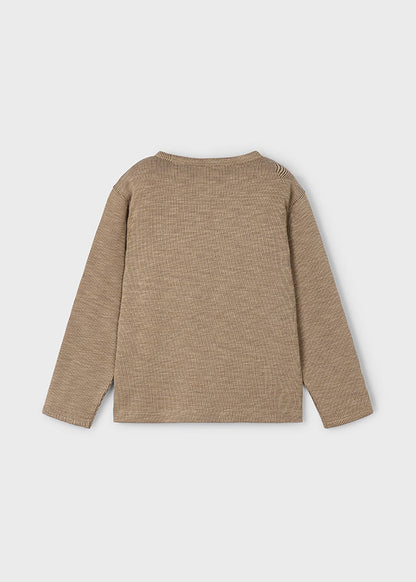 Caramel Knit Tee