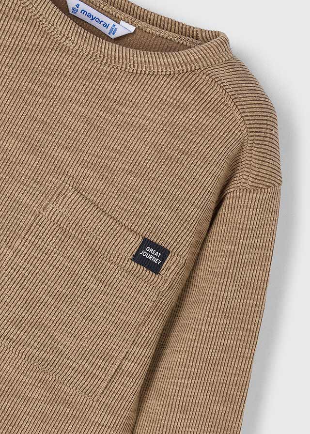 Caramel Knit Tee