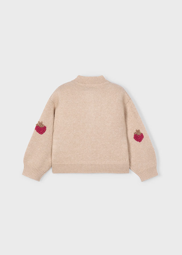 Berry Knit Cardigan