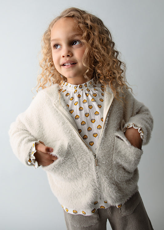 Ivory Haven Hooded Jacket