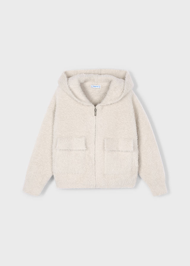 Ivory Haven Hooded Jacket