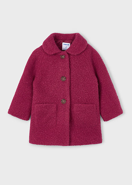 Cherry Teddy Coat