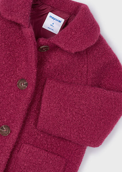 Cherry Teddy Coat