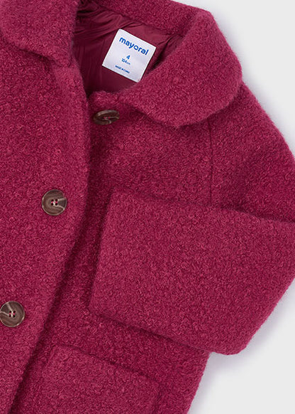 Cherry Teddy Coat