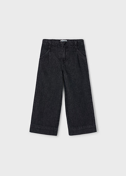 Wide Leg Jeans - Black