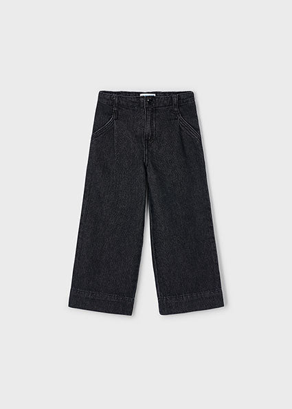 Wide Leg Jeans - Black