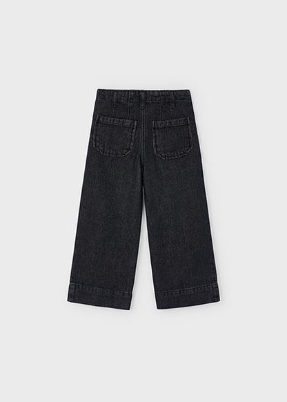 Wide Leg Jeans - Black
