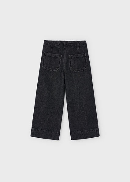 Wide Leg Jeans - Black