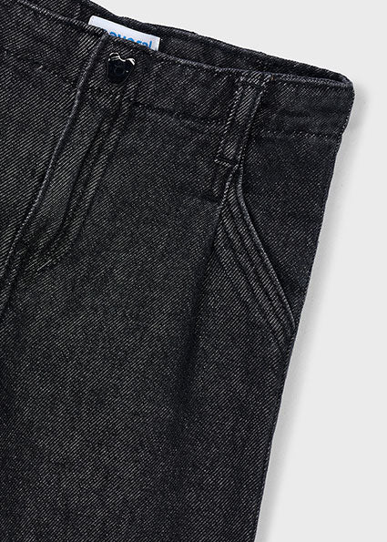 Wide Leg Jeans - Black