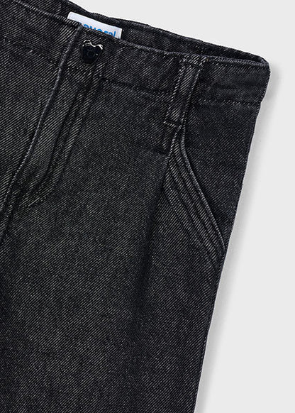 Wide Leg Jeans - Black