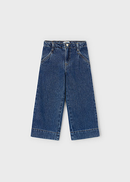 Wide Leg Jeans - Dark Denim
