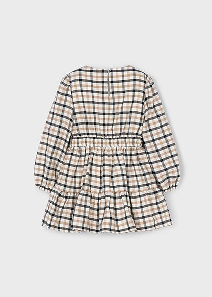 Plaid Dress with Bows