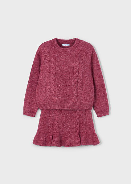Classic Cherry Knit Set
