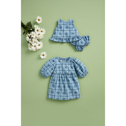 Denim Pinafore Set