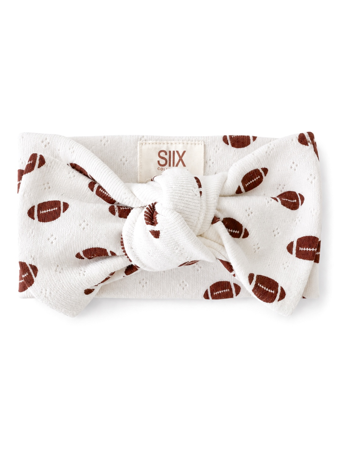 Football / Organic Pointelle Bow