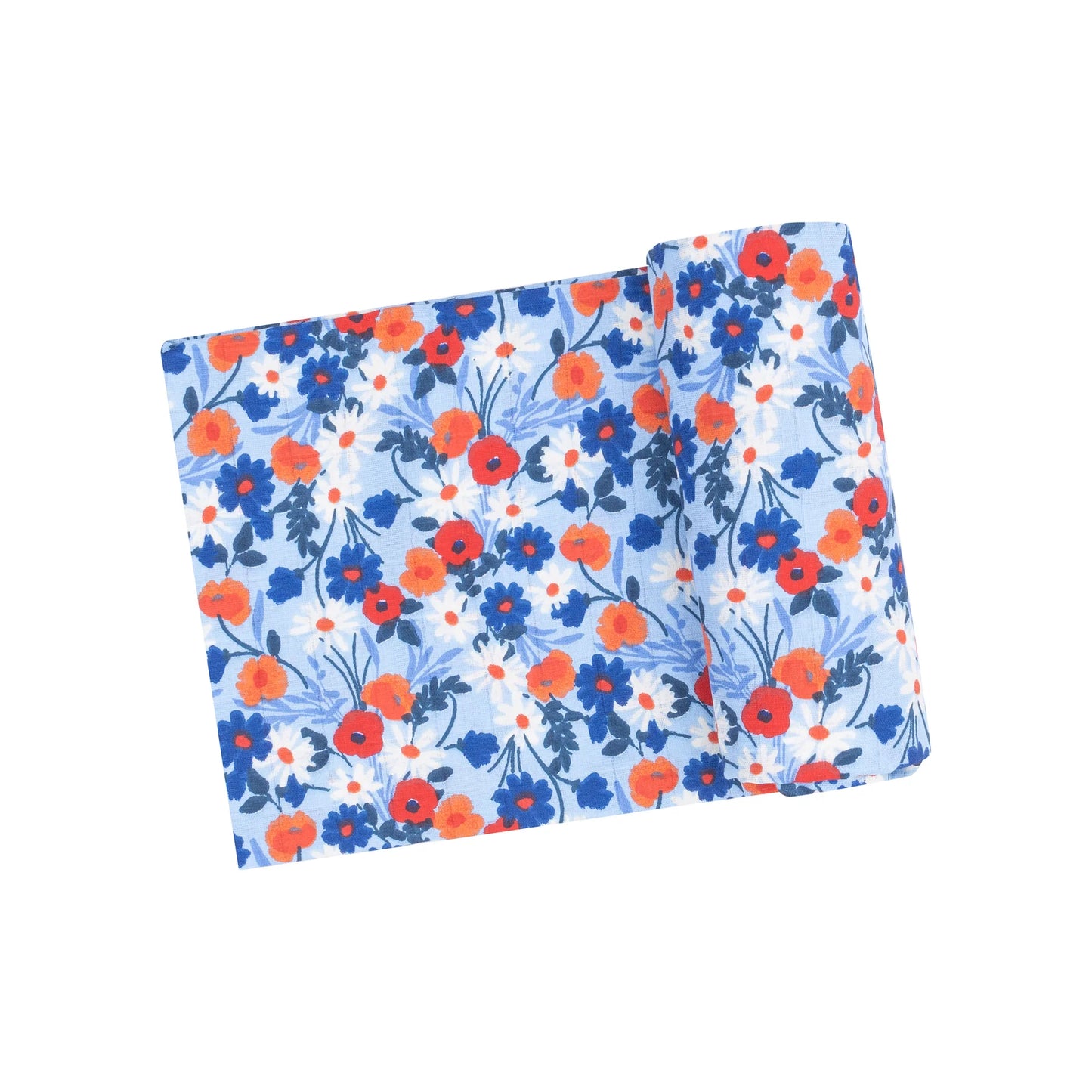 Poppy Days Swaddle Blanket