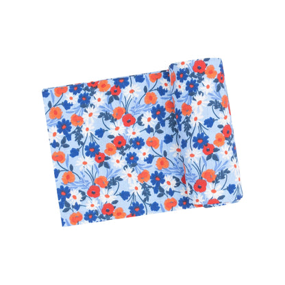 Poppy Days Swaddle Blanket