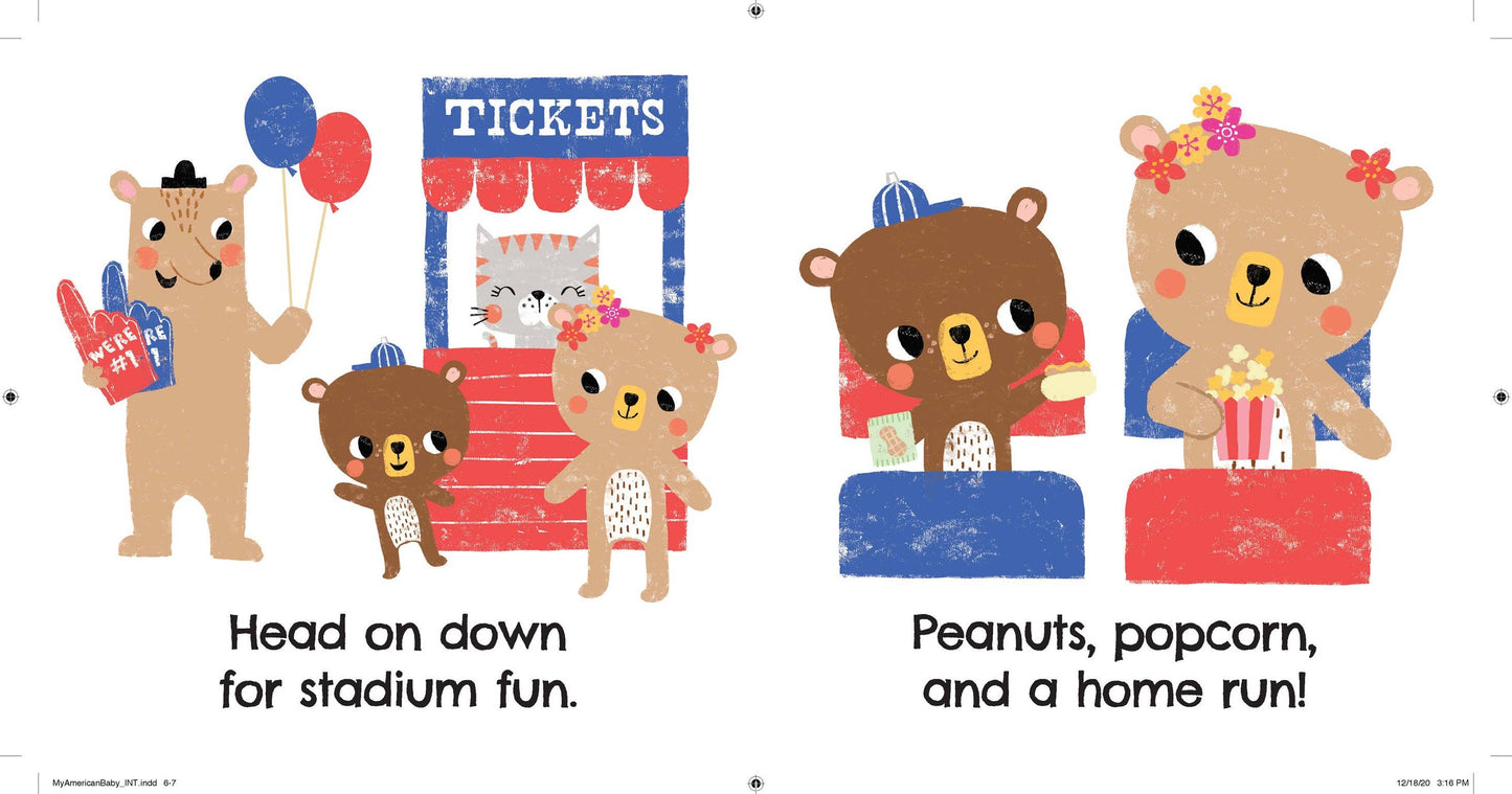 My American Baby - Board Book