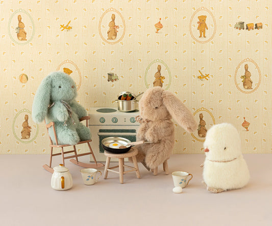 Plush Bunny, Mini - Cream Peach
