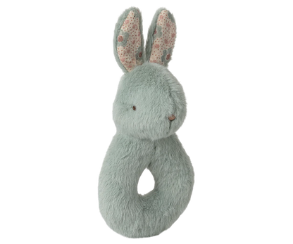 PREORDER - Rabbit rattle set - Mint