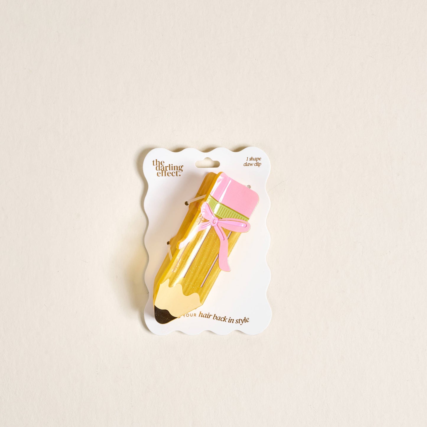 Pencil Me In Hair Claw Clip